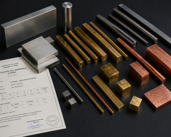 Sistema gestione qualità certificato accessori metallici