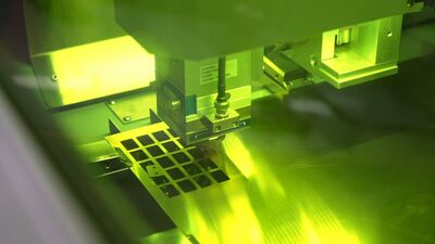 Fresatura CNC componenti metallici per pelletteria