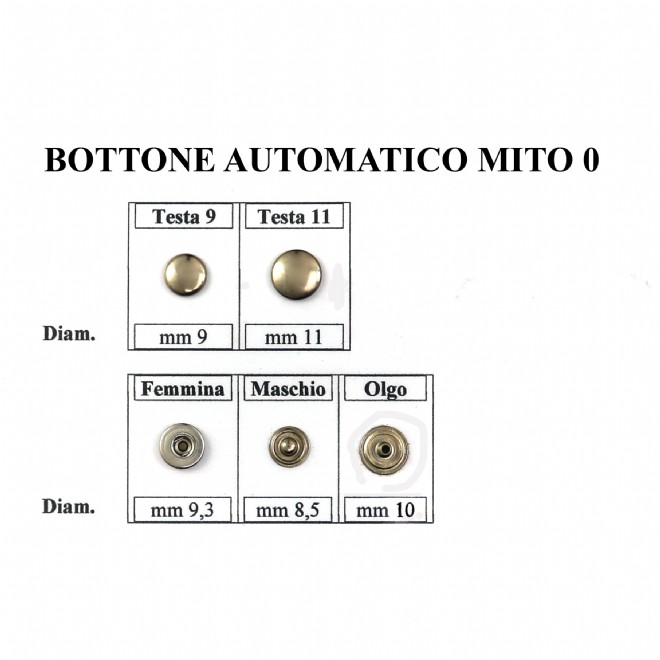 Bottone Automatico Mito 0