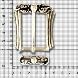 Mezza fibbia Art. MF 27621/30 + P